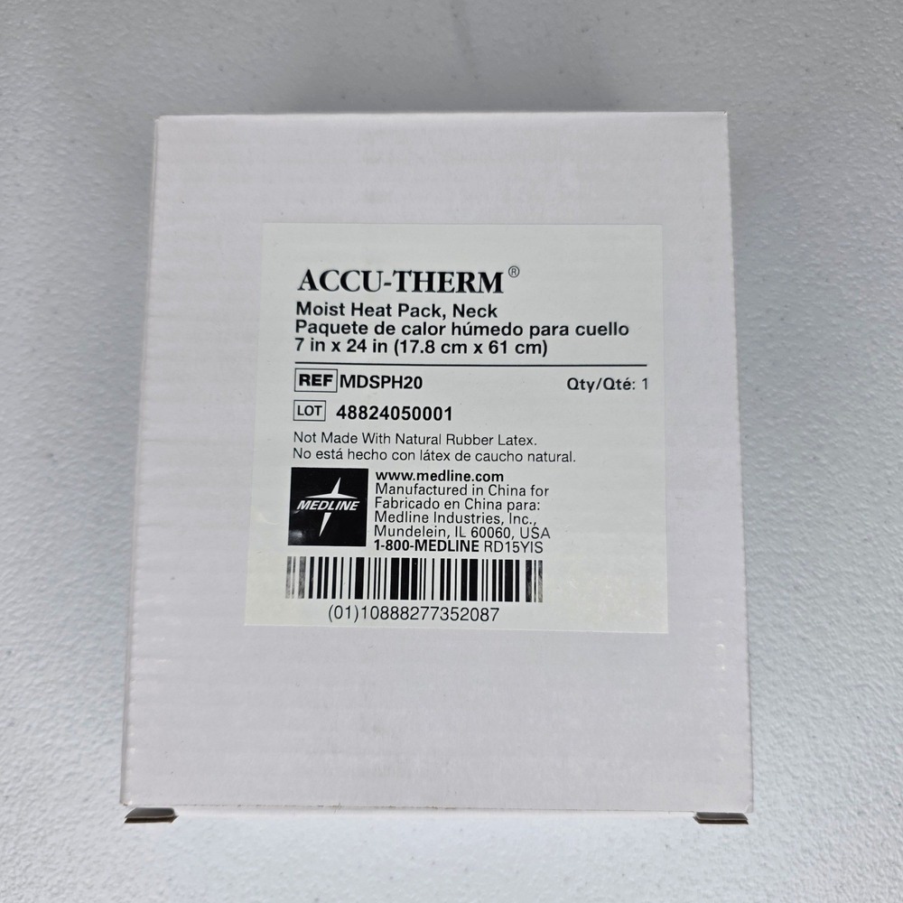NWT Medline Accu-Therm Moist Heat Therapy Packs Case of 6 MDSPH20 Reusable - Picture 3 of 4